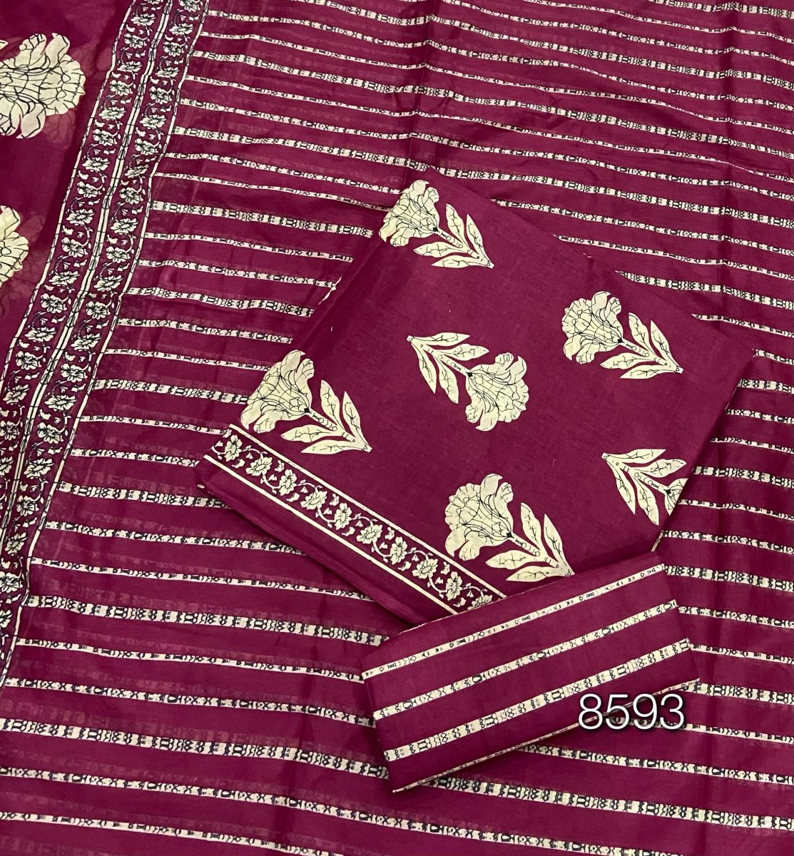 Celestial Pure Cotton Print Suit Set (Luxury Feel) - Yanchi