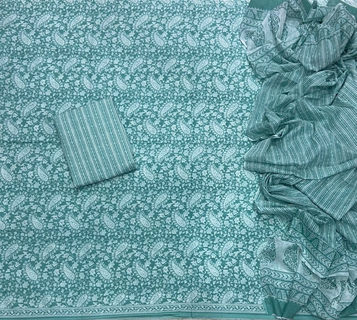 Celestial Pure Cotton Print Suit Set (Luxury Feel) - Yanchi