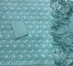 Celestial Pure Cotton Print Suit Set (Luxury Feel) - Yanchi