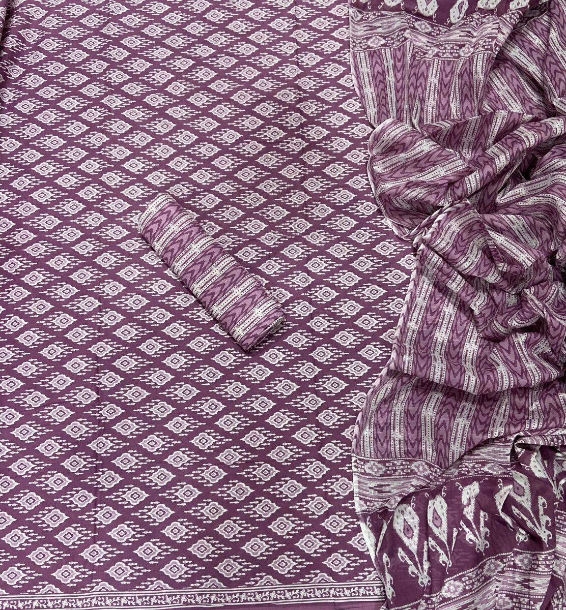 Celestial Pure Cotton Print Suit Set (Luxury Feel) - Yanchi