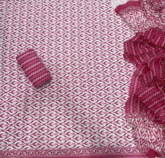 Celestial Pure Cotton Print Suit Set (Luxury Feel) - Yanchi