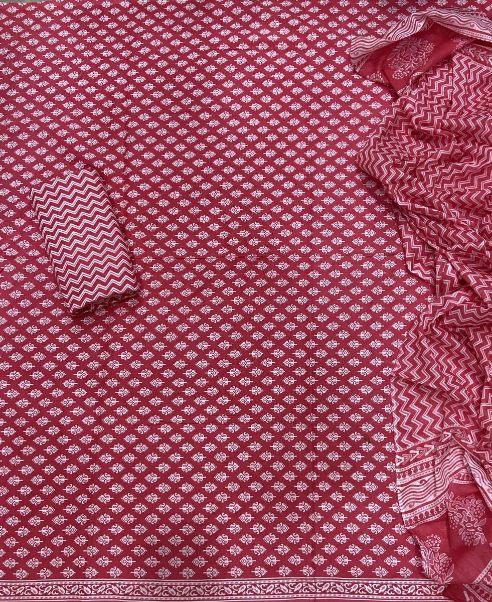 Celestial Pure Cotton Print Suit Set (Luxury Feel) - Yanchi