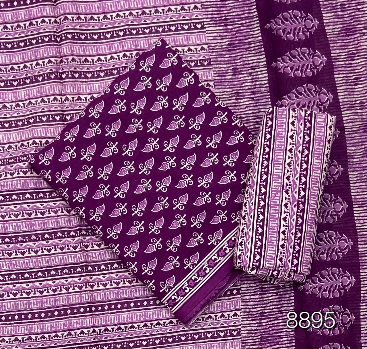 Celestial Pure Cotton Print Suit Set (Luxury Feel) - Yanchi