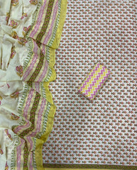 Celestial Pure Cotton Print Suit Set (Luxury Feel) - Yanchi