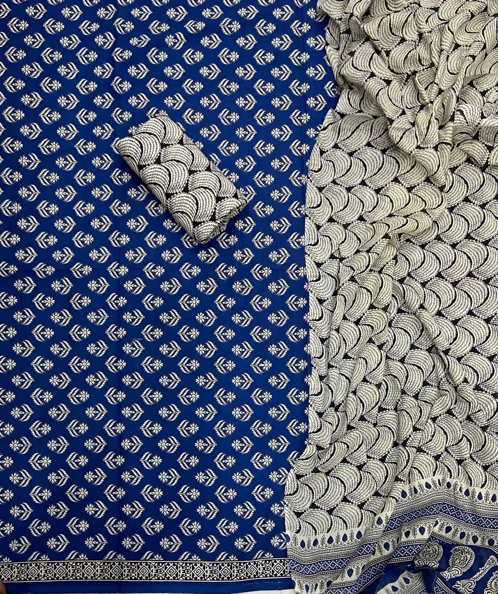 Celestial Pure Cotton Print Suit Set (Luxury Feel) - Yanchi