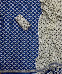 Celestial Pure Cotton Print Suit Set (Luxury Feel) - Yanchi
