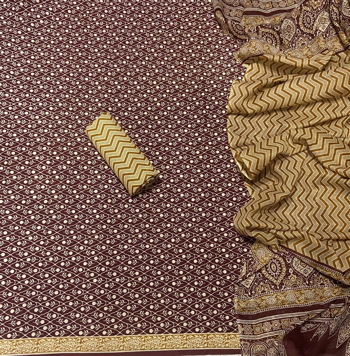 Celestial Pure Cotton Print Suit Set (Luxury Feel) - Yanchi