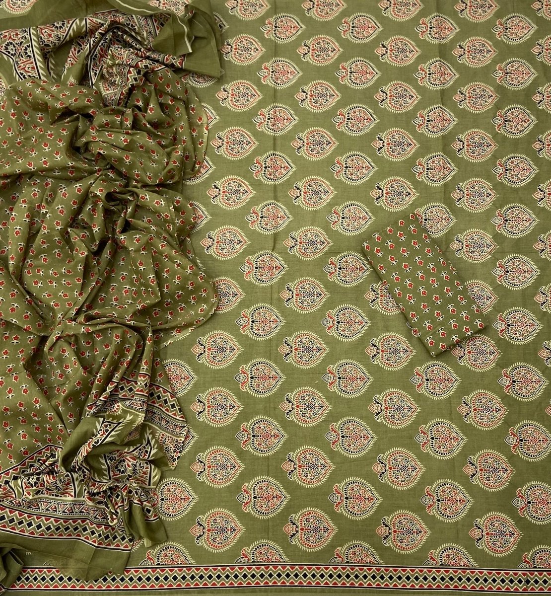 Celestial Pure Cotton Print Suit Set (Luxury Feel) - Yanchi