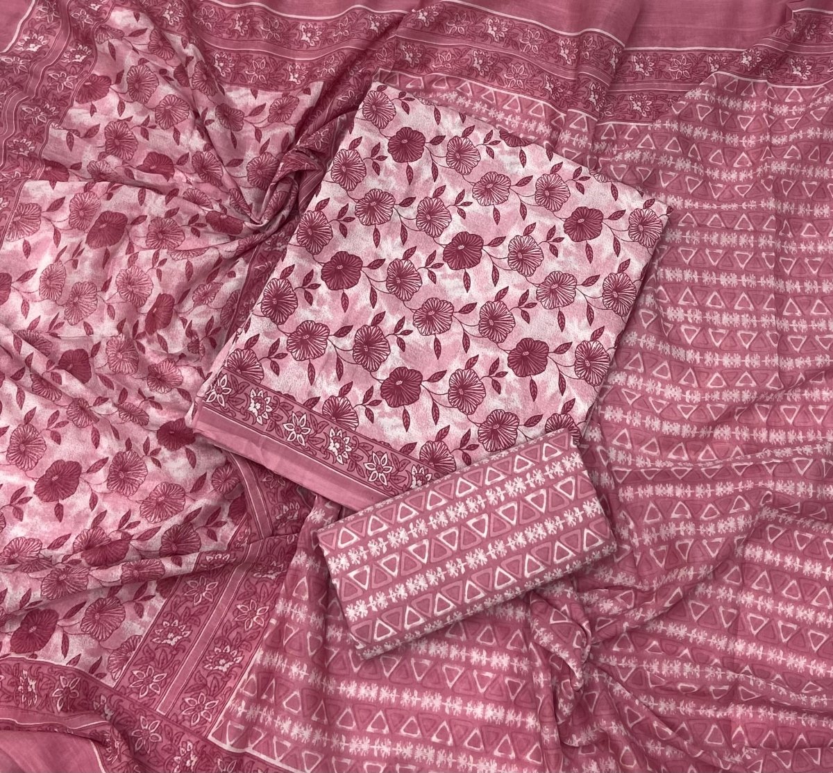 Celestial Pure Cotton Print Suit Set (Luxury Feel) - Yanchi