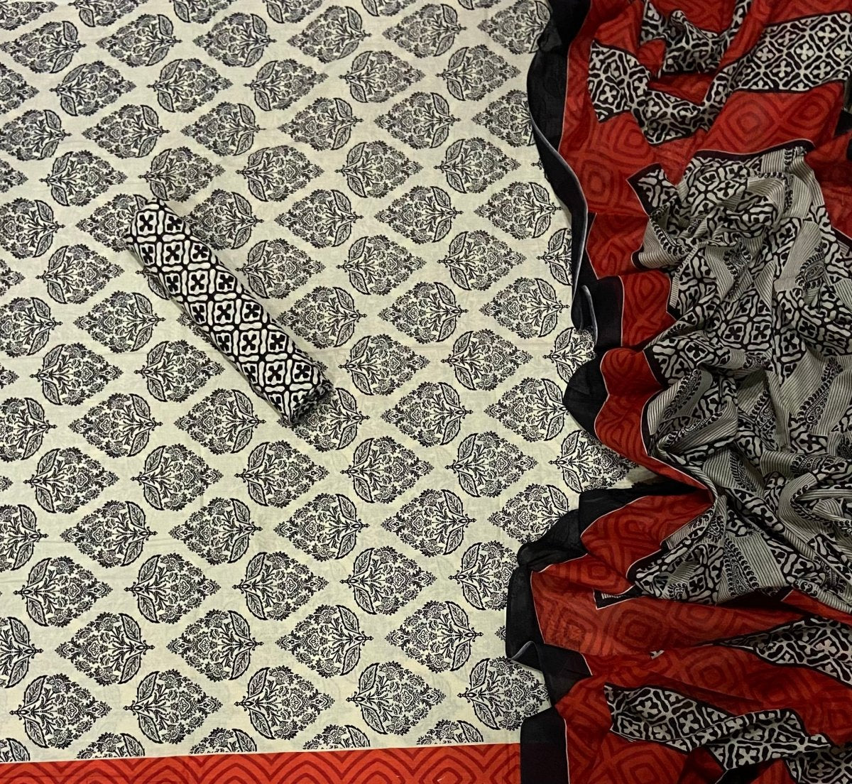 Celestial Pure Cotton Print Suit Set (Luxury Feel) - Yanchi
