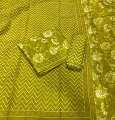 Celestial Pure Cotton Print Suit Set (Luxury Feel) - Yanchi