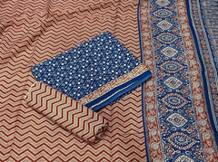 Celestial Pure Cotton Print Suit Set (Luxury Feel) - Yanchi