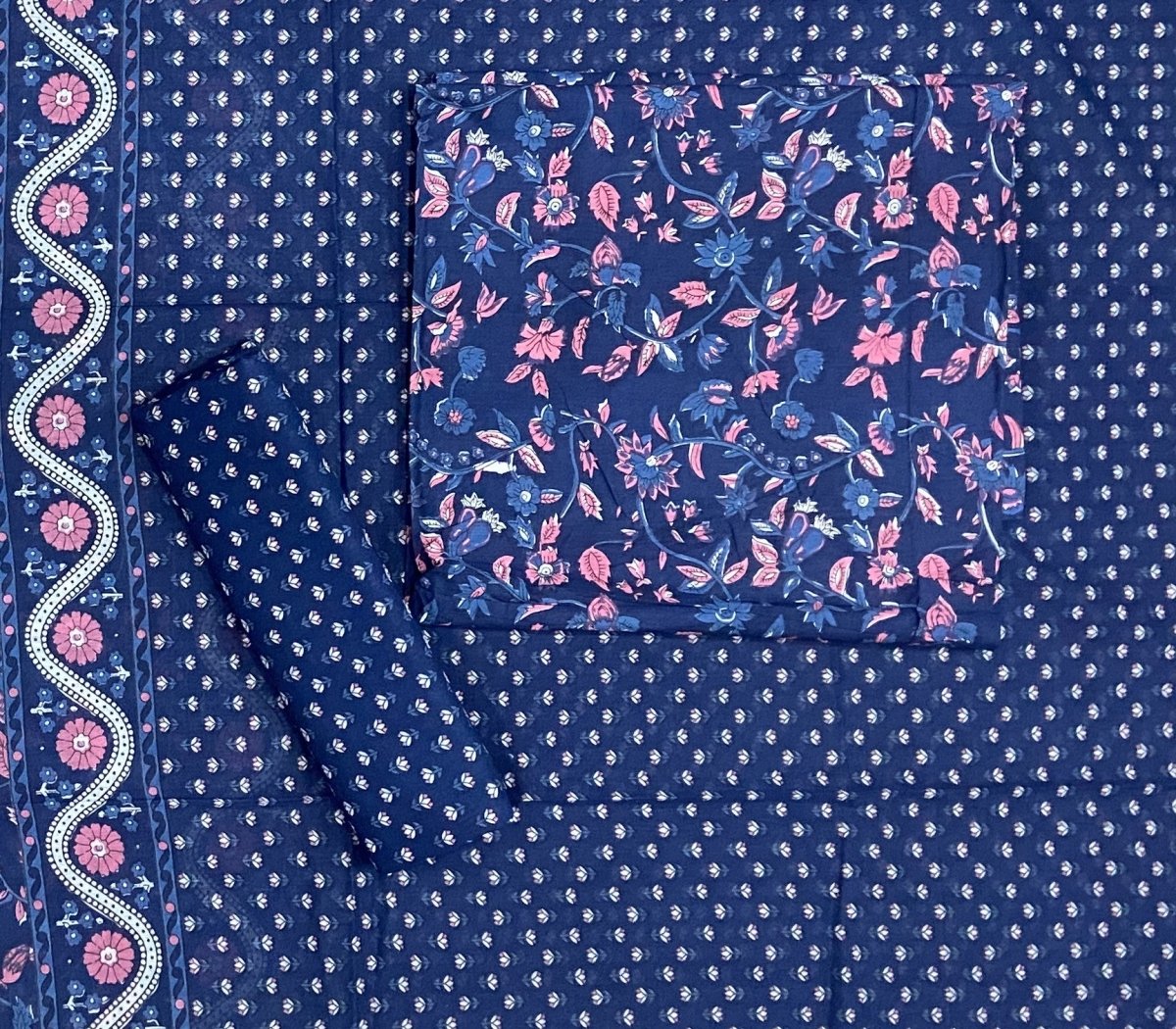 Celestial Pure Cotton Print Suit Set (Luxury Feel) - Yanchi