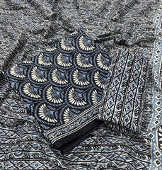 Celestial Pure Cotton Print Suit Set (Luxury Feel) - Yanchi