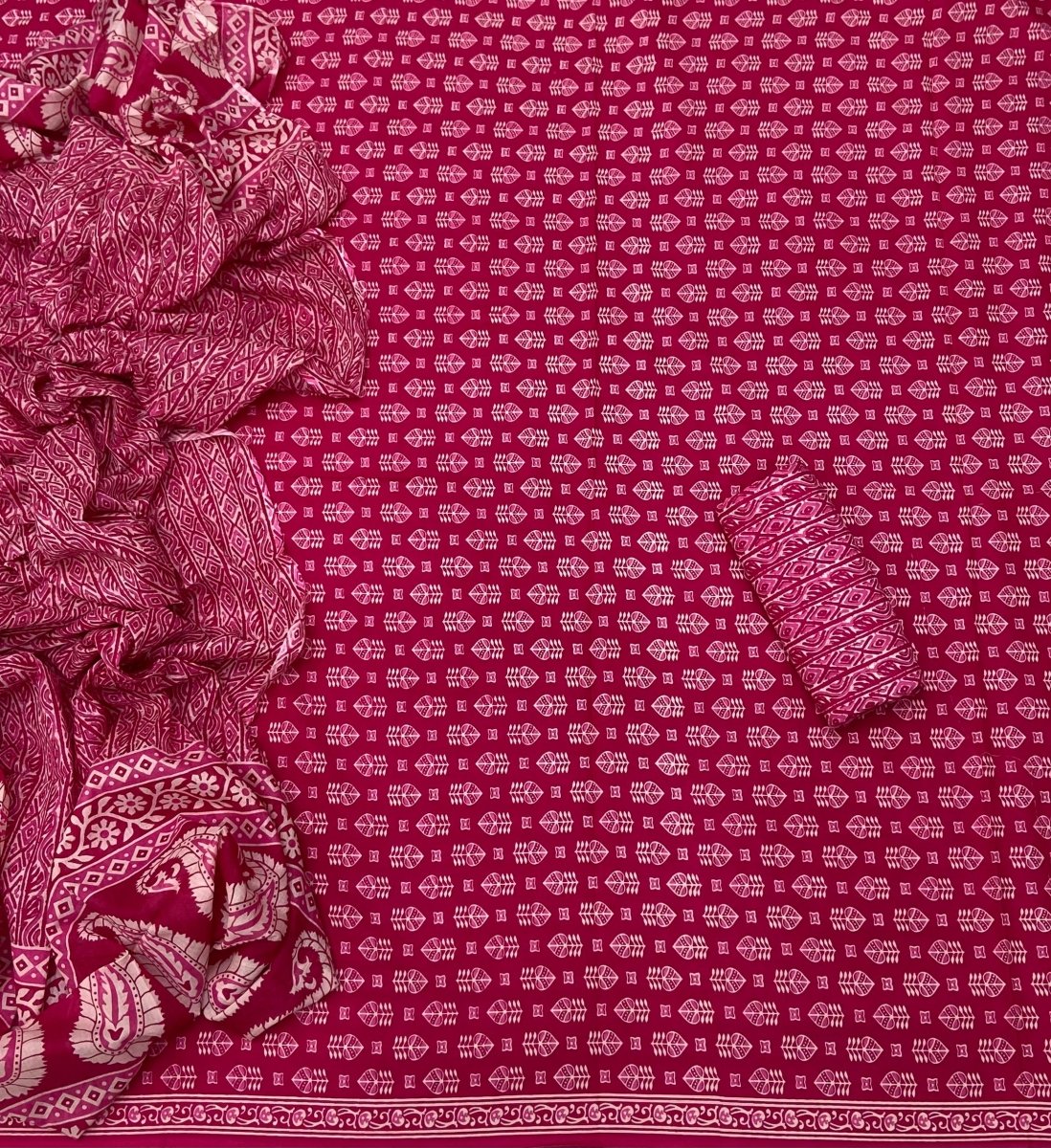 Celestial Pure Cotton Print Suit Set (Luxury Feel) - Yanchi