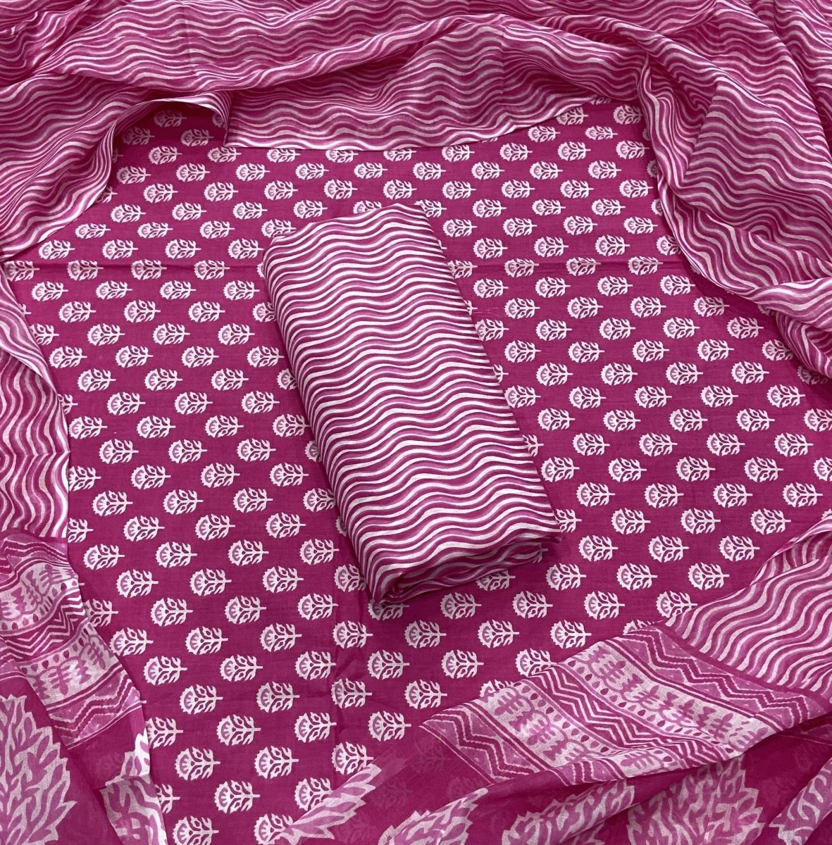 Celestial Pure Cotton Print Suit Set (Luxury Feel) - Yanchi