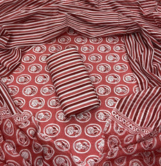 Celestial Pure Cotton Print Suit Set (Luxury Feel) - Yanchi