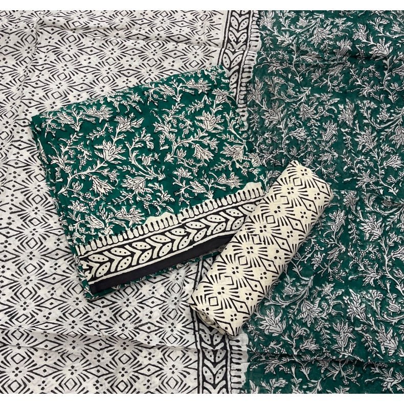 Celestial Pure Cotton Print Suit Set (Luxury Feel) - Yanchi