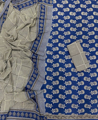 Celestial Pure Cotton Print Suit Set (Luxury Feel) - Yanchi