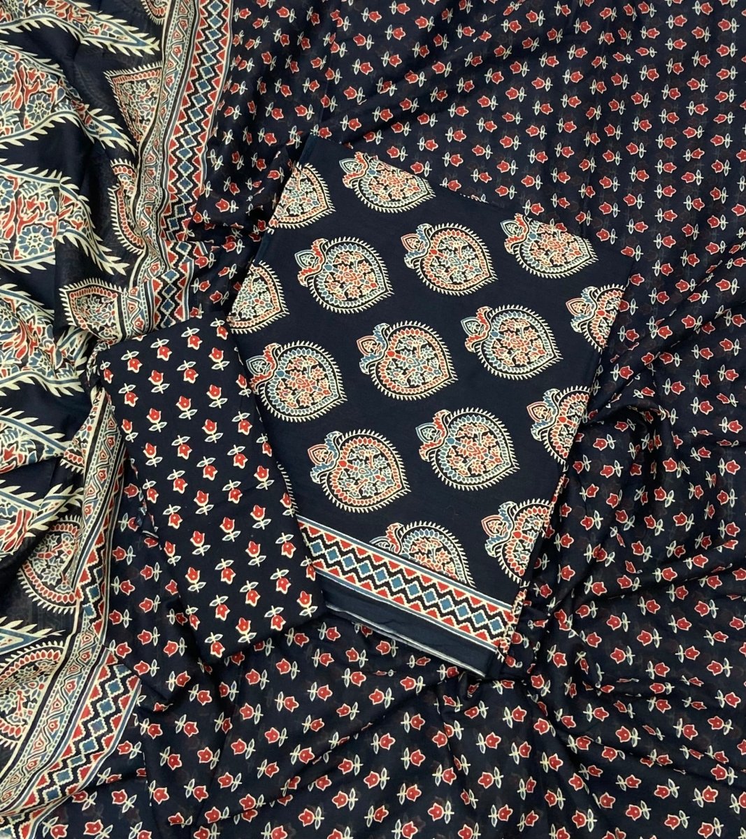 Celestial Pure Cotton Print Suit Set (Luxury Feel) - Yanchi