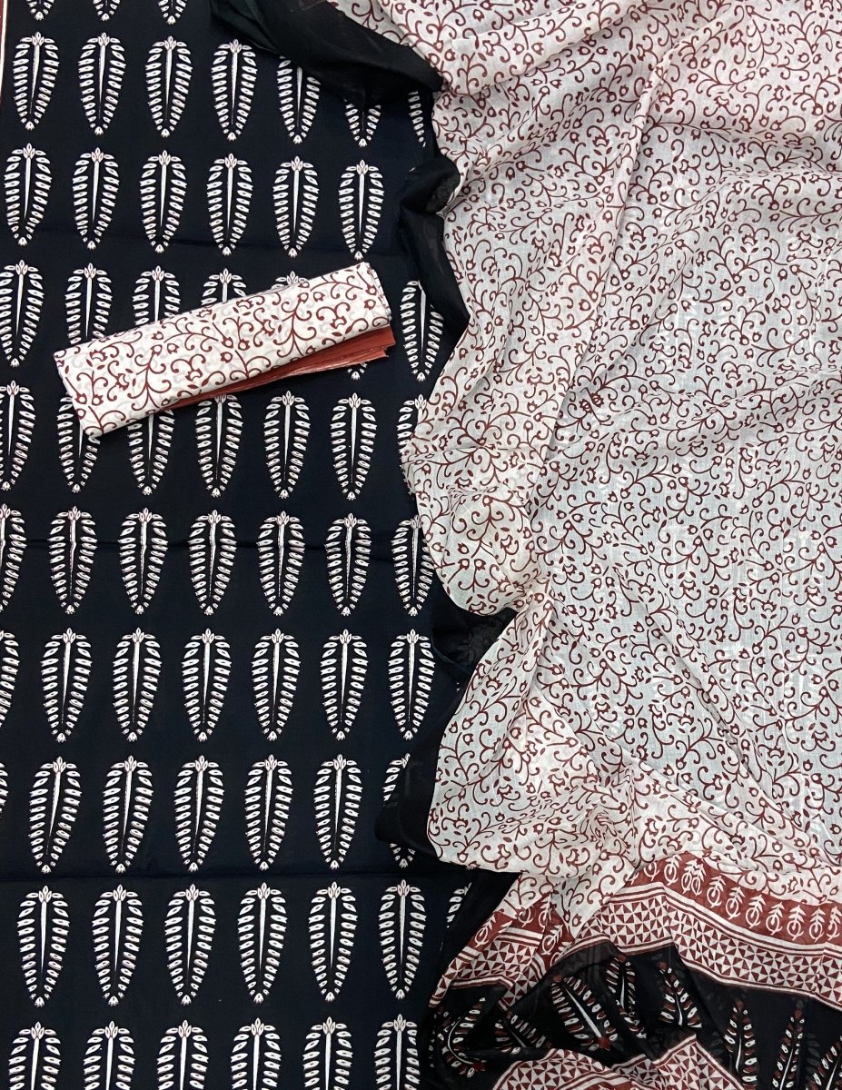 Celestial Pure Cotton Print Suit Set (Luxury Feel) - Yanchi
