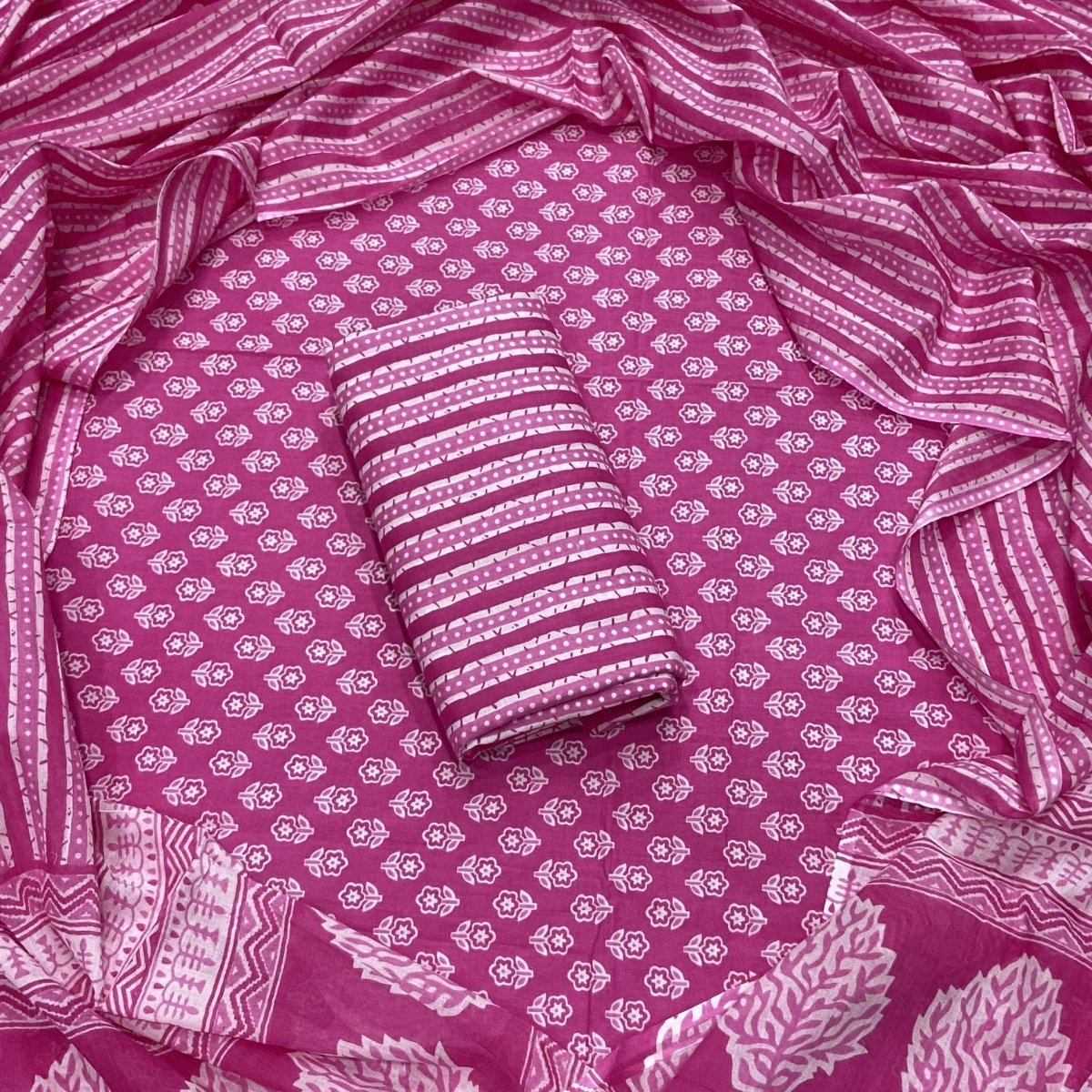 Celestial Pure Cotton Print Suit Set (Luxury Feel) - Yanchi