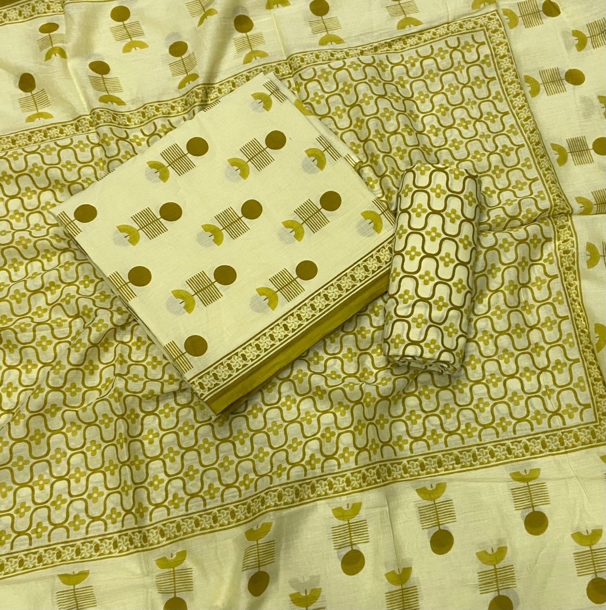 Celestial Pure Cotton Print Suit Set (Luxury Feel) - Yanchi