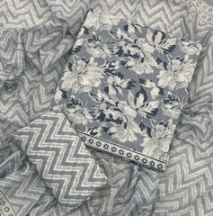 Celestial Pure Cotton Print Suit Set (Luxury Feel) - Yanchi