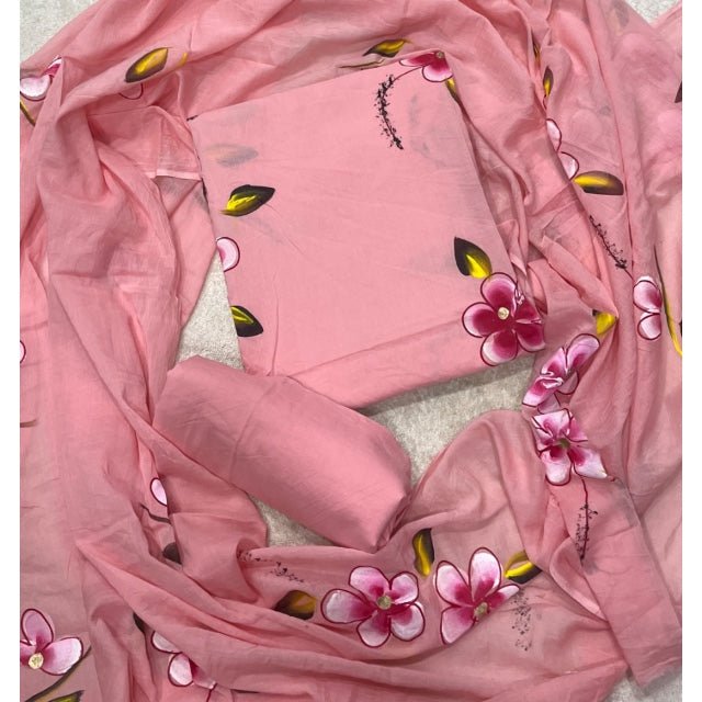 Celestial Pure Cotton Print Suit Set (Luxury Feel) - Yanchi