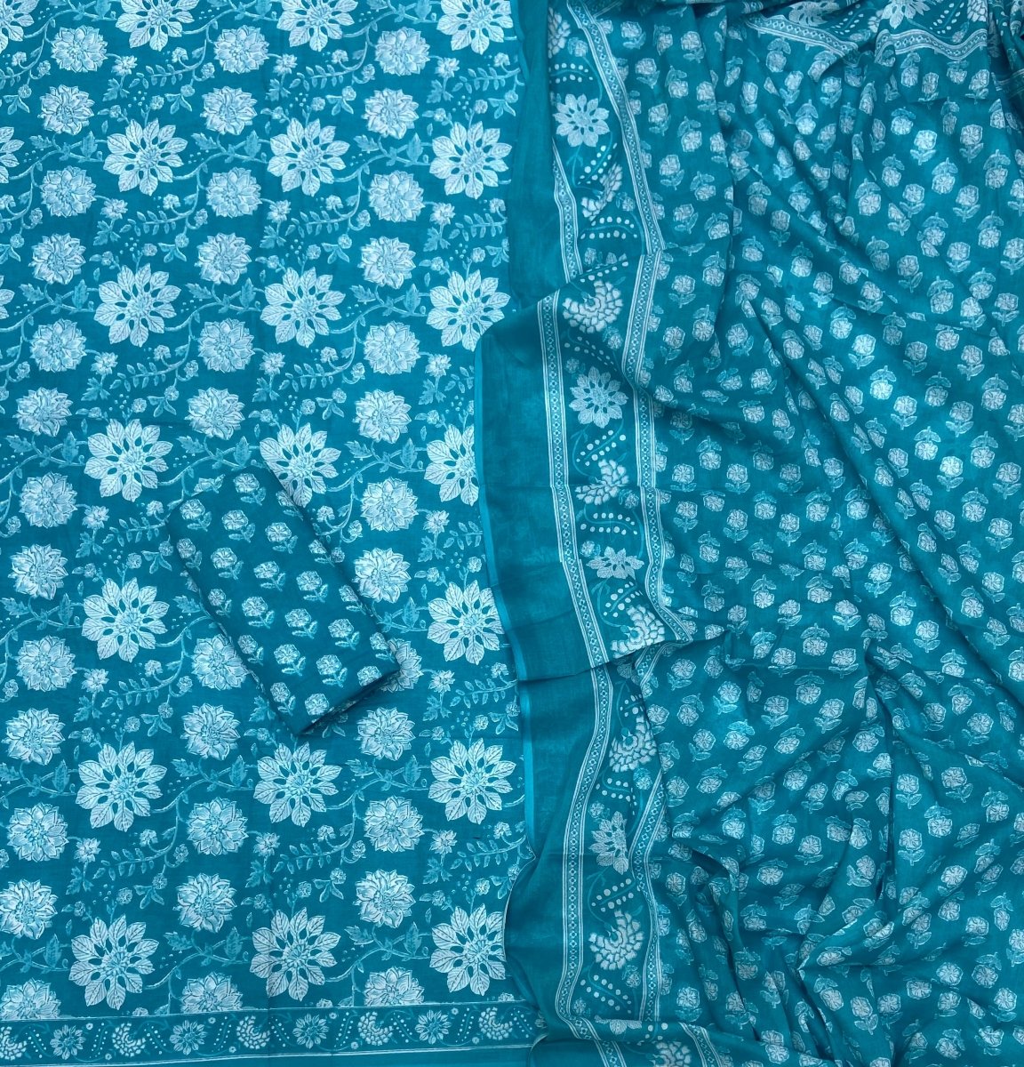 Celestial Pure Cotton Print Suit Set (Luxury Feel) - Yanchi