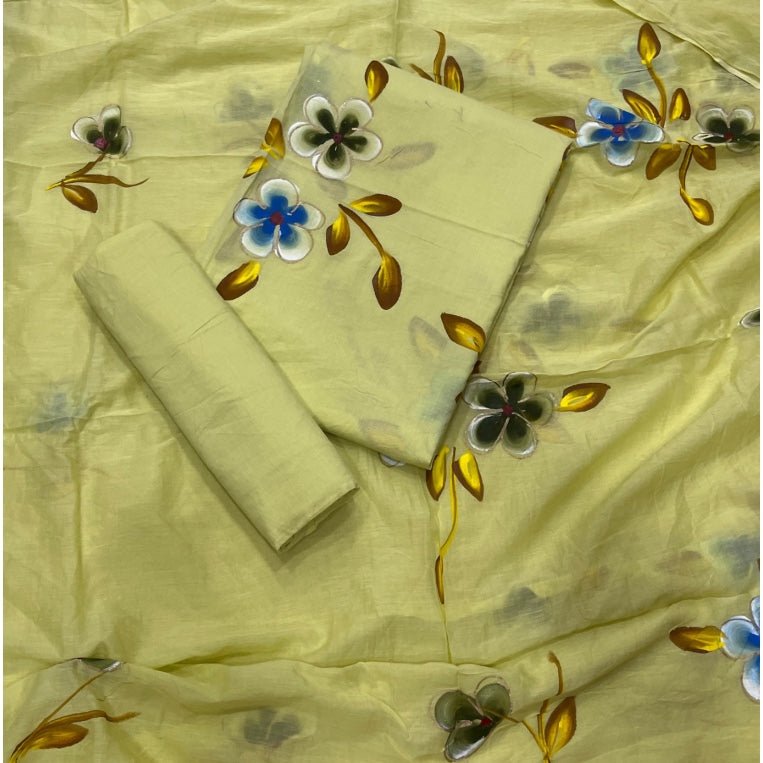 Celestial Pure Cotton Print Suit Set (Luxury Feel) - Yanchi