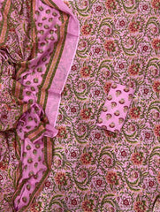 Celestial Pure Cotton Print Suit Set (Luxury Feel) - Yanchi