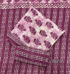 Celestial Pure Cotton Print Suit Set (Luxury Feel) - Yanchi