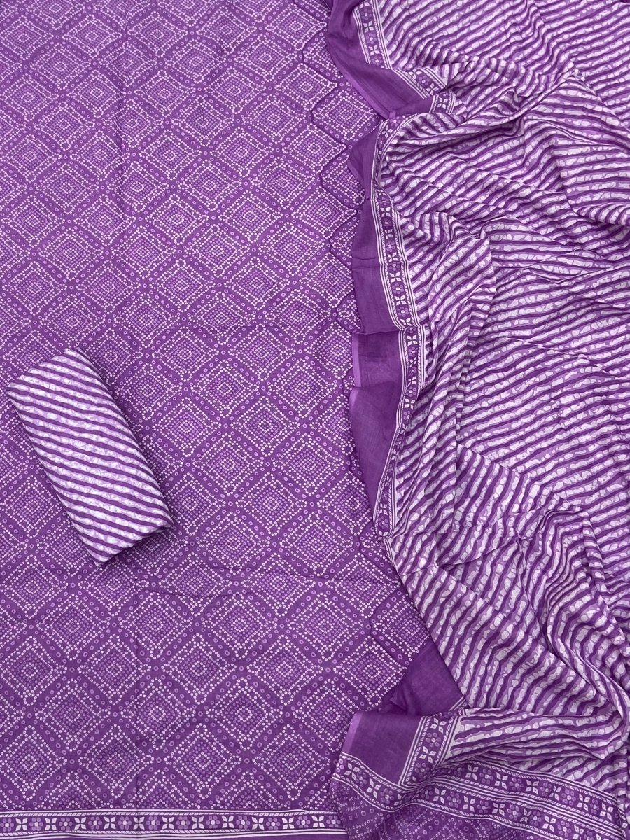 Celestial Pure Cotton Print Suit Set (Luxury Feel) - Yanchi