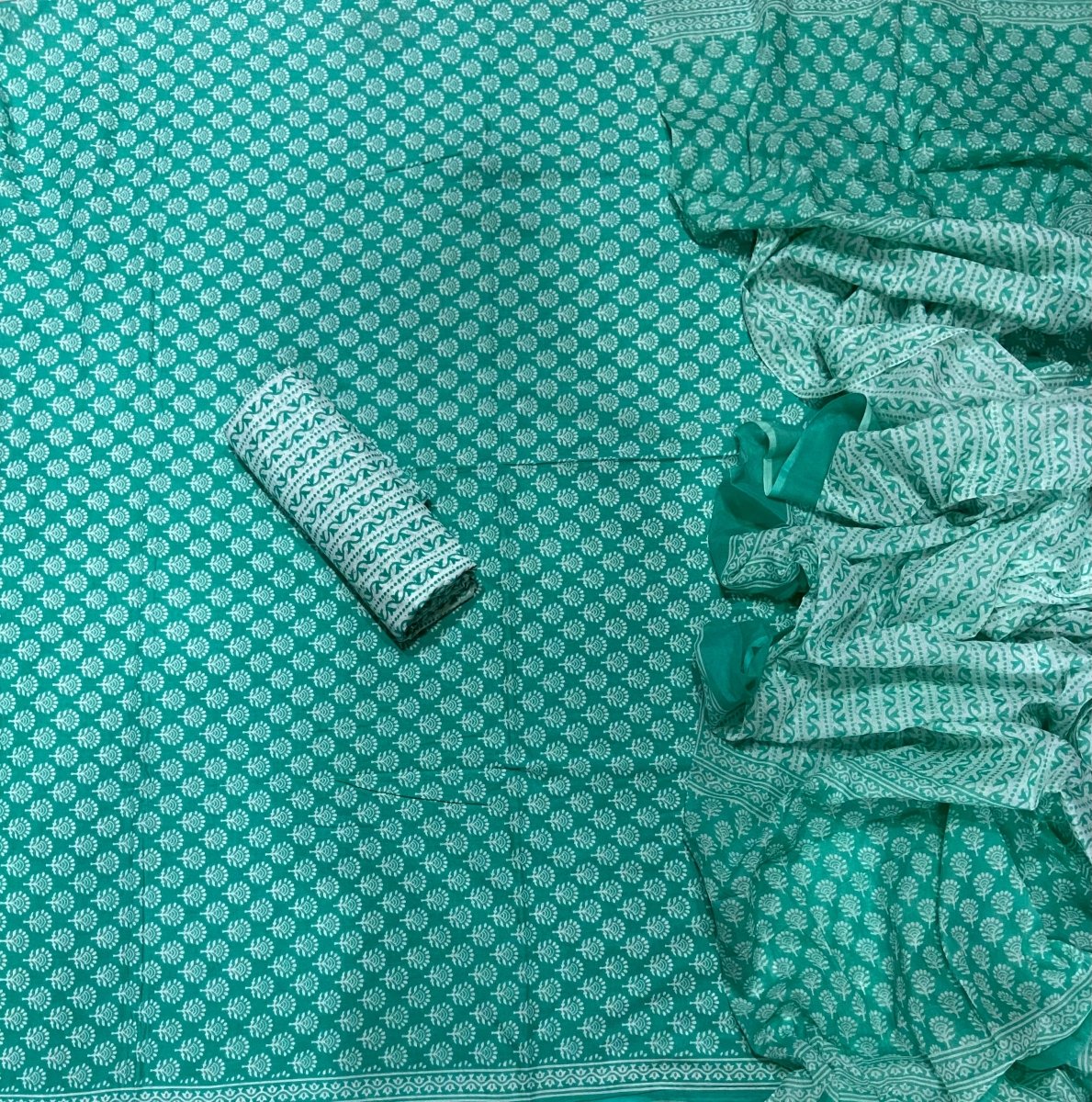 Celestial Pure Cotton Print Suit Set (Luxury Feel) - Yanchi