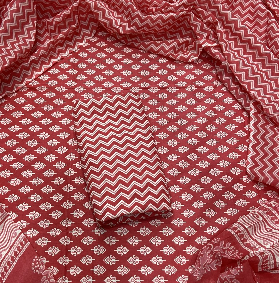 Celestial Pure Cotton Print Suit Set (Luxury Feel) - Yanchi