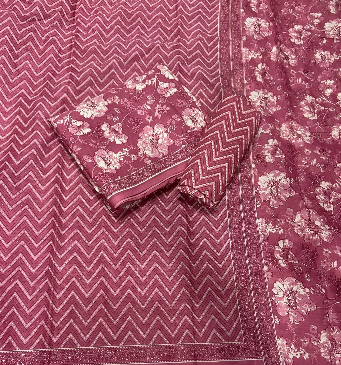 Celestial Pure Cotton Print Suit Set (Luxury Feel) - Yanchi