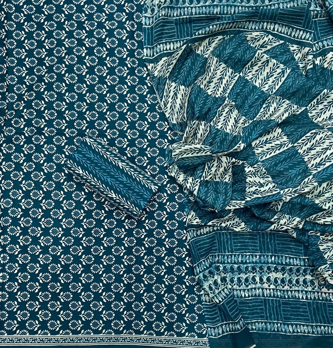 Celestial Pure Cotton Print Suit Set (Luxury Feel) - Yanchi