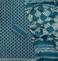 Celestial Pure Cotton Print Suit Set (Luxury Feel) - Yanchi