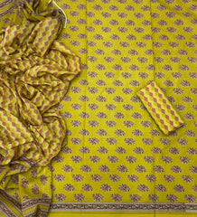 Celestial Pure Cotton Print Suit Set (Luxury Feel) - Yanchi