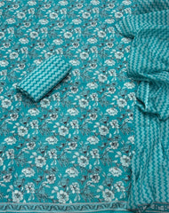 Celestial Pure Cotton Print Suit Set (Luxury Feel) - Yanchi