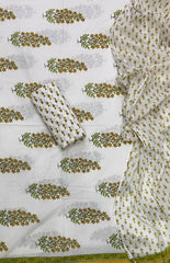 Celestial Pure Cotton Print Suit Set (Luxury Feel) - Yanchi