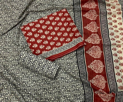 Celestial Pure Cotton Print Suit Set (Luxury Feel) - Yanchi