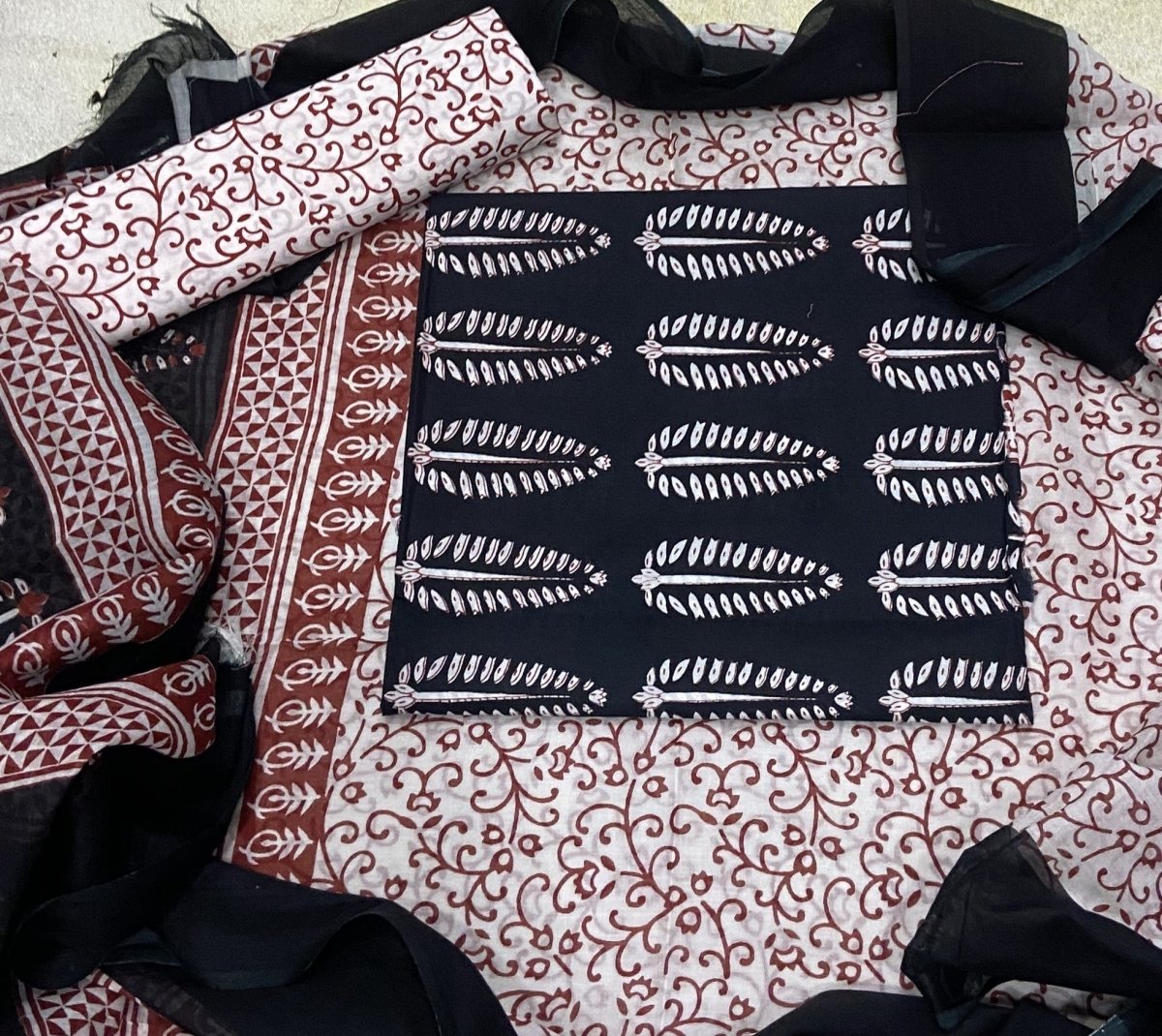 Celestial Pure Cotton Print Suit Set (Luxury Feel) - Yanchi