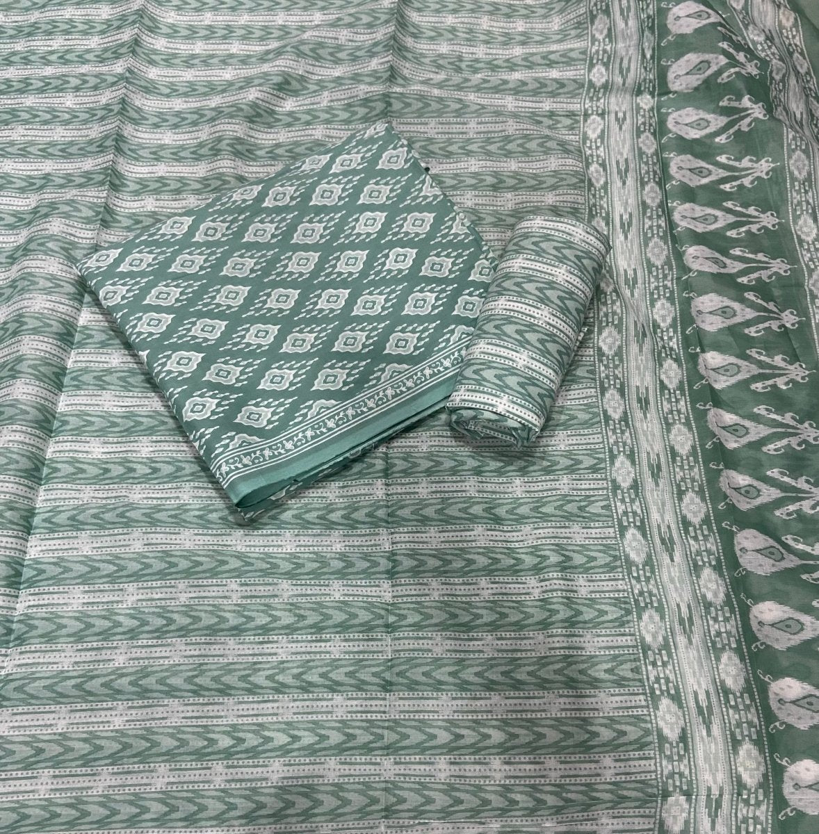 Celestial Pure Cotton Print Suit Set (Luxury Feel) - Yanchi