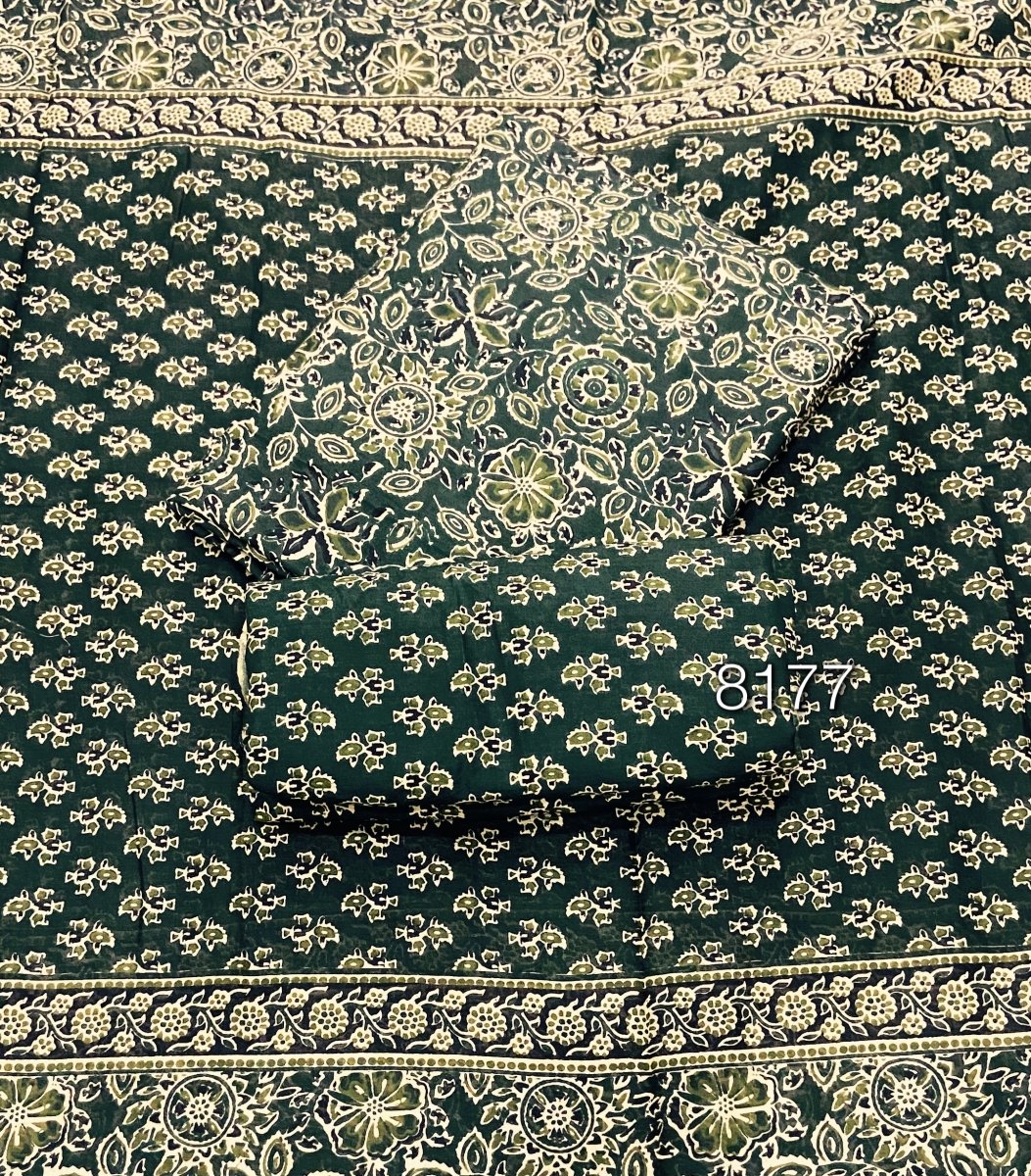 Celestial Pure Cotton Print Suit Set (Luxury Feel) - Yanchi