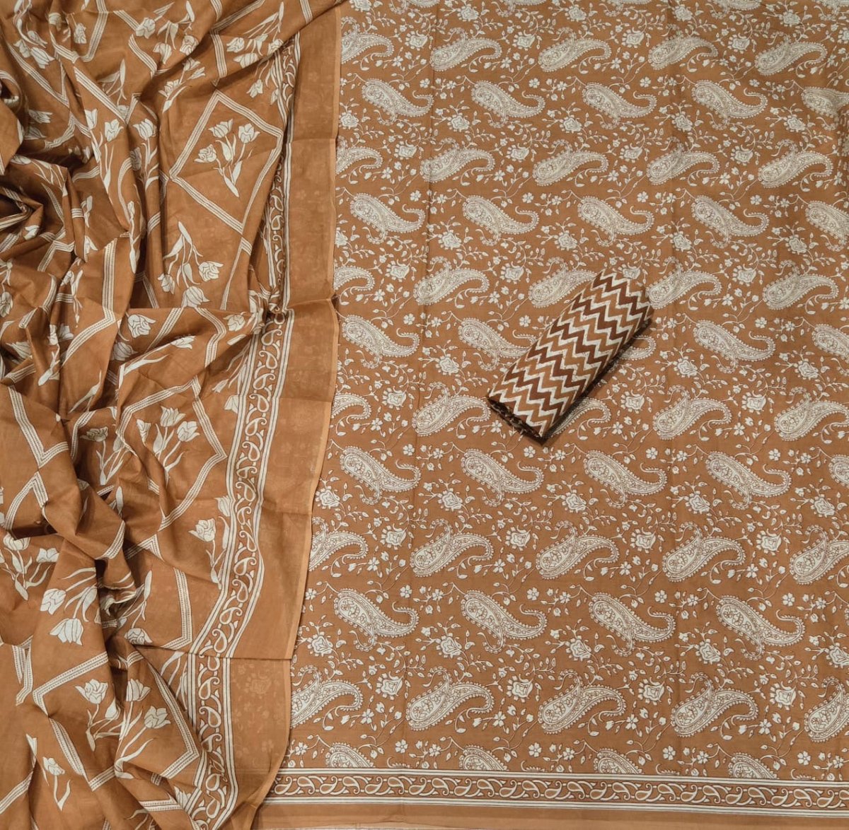 Celestial Pure Cotton Print Suit Set (Luxury Feel) - Yanchi