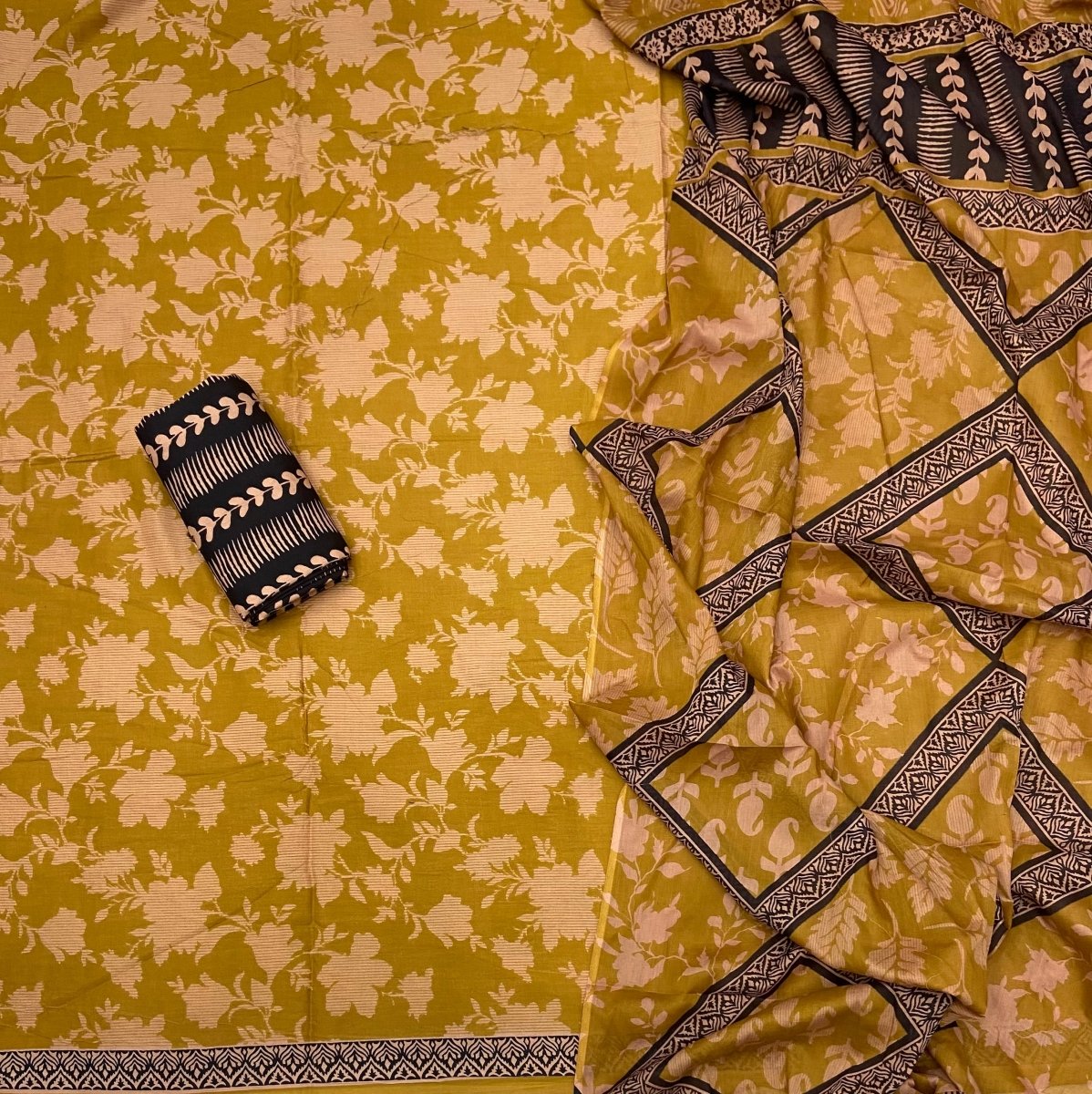Celestial Pure Cotton Print Suit Set (Luxury Feel) - Yanchi