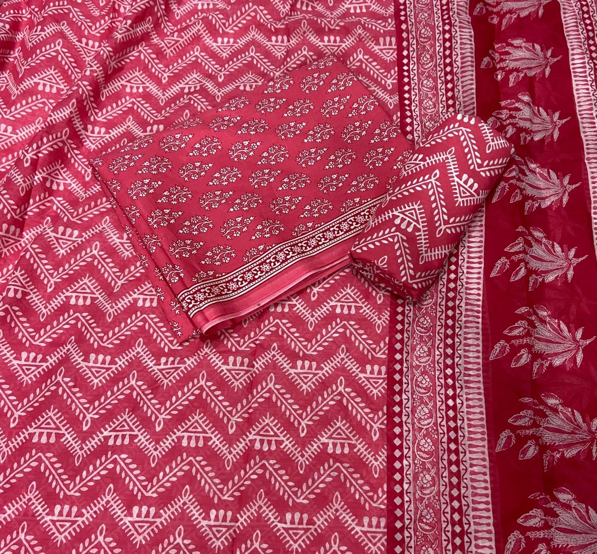 Celestial Pure Cotton Print Suit Set (Luxury Feel) - Yanchi