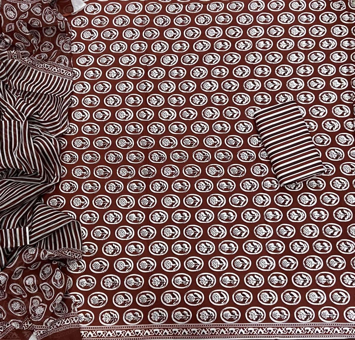 Celestial Pure Cotton Print Suit Set (Luxury Feel) - Yanchi